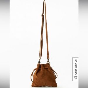 NWT Free People Billie Suede Crossbody Bag
